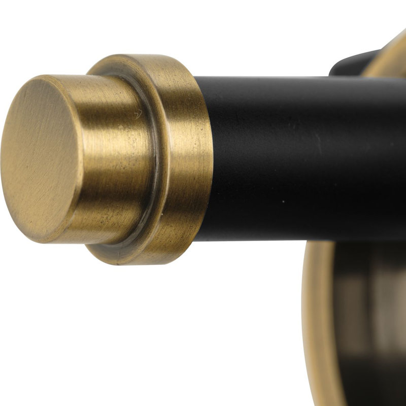 Éclairage pour meuble-lavabo à intensité variable Cassell, 2, Laiton rétro