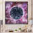 Toile avec cadre flottant noir