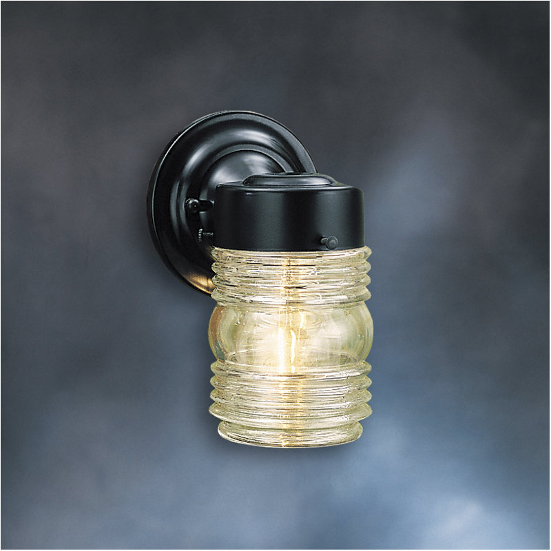 Mulgrave Outdoor Wall Lantern, Black