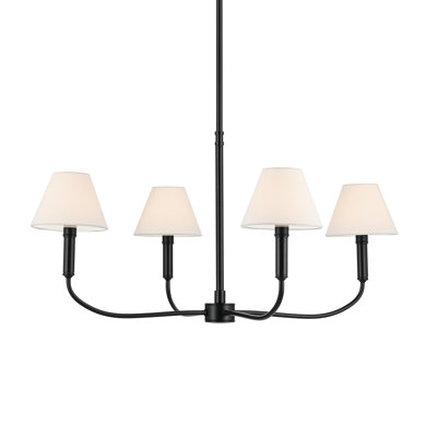 Updated Traditional Arm Chandelier