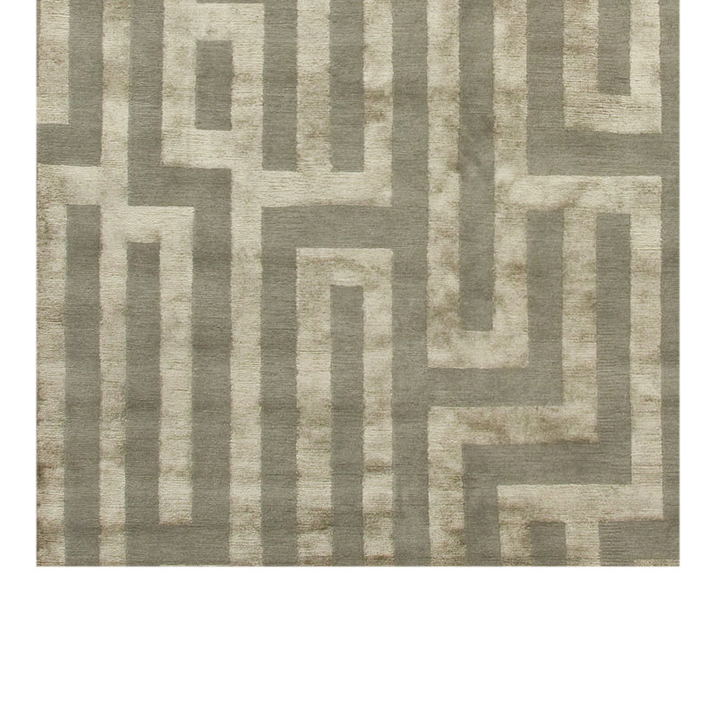 Geometric Area Rug, Rectangle 3' x 5'