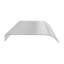200cm W x 43cm D Garden Sanctuary Frosted Window Door Awning Canopy-139469731