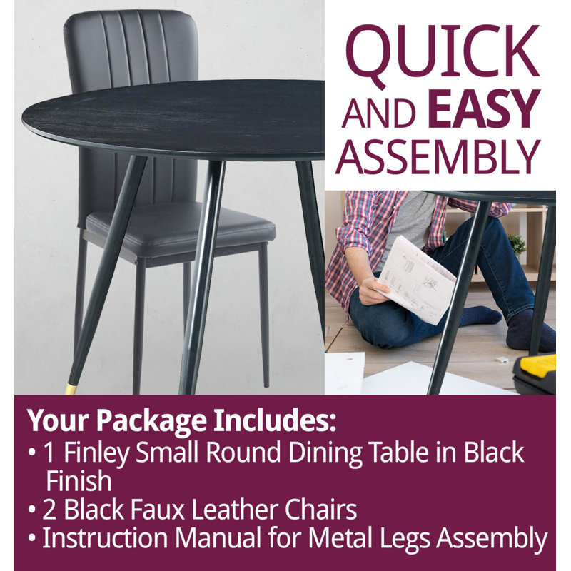Bearrow 2 - Person Dining Set