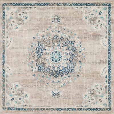 Tapis à motif oriental gris Pennylane