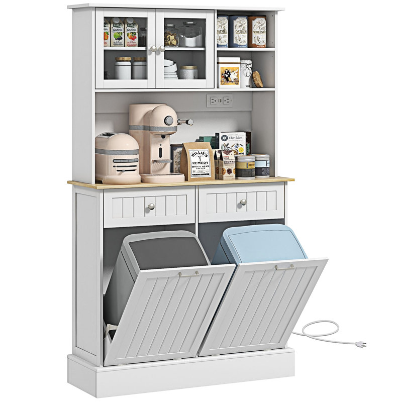 Armoire de cuisine avec station de charge
