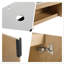 Base de meuble-lavabo simple 30 po, base de meuble-lavabo flottant seulement-119859460