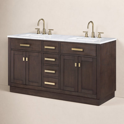 Meuble-lavabo double 60 po Allencoe