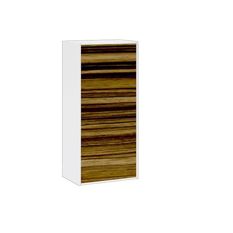 Arciszewski Linen Cabinet, Zebrawood HG, Right