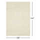 Amhurst Handmade Wool Cream Rug