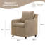Chaise roulante avec roulettes-123044103