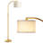 63.4'' Arched/arc Dimmable Floor Lamp With Bulbs Included-1279425034