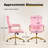 Ergonomic Faux Leather Home Office Chair-1244544754