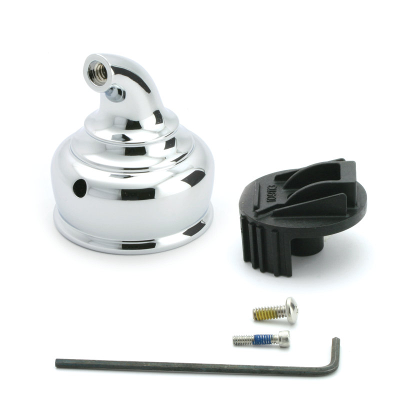 Monticello Handle Hub with Adaptor for Monticello Posi-Temp Handle, Chrome