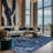 Machine Washable Blue Area Rug-856874294