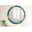Huldar Glass Flat Wall Mirror