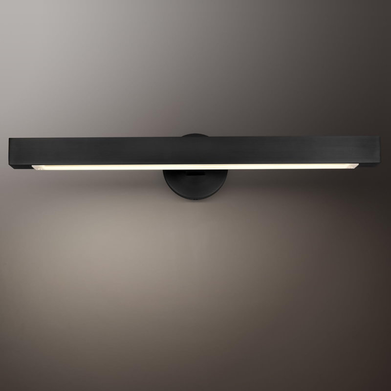 24'' Dimmable LED Wall Mounted Picture Light, Matte Black