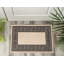 Greek-Key Beige Black Non-Slip Polypropylene Area Rug — Washable Door Mat & Hallway Runner for Living Room, Kitchen & Bedroom-1596928919