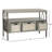 Aprille 36'' Solid Wood Console Table-4718454