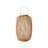 19.69'' H Bamboo Tabletop Lantern
