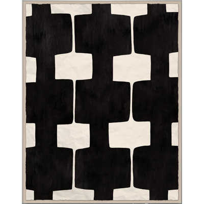 Black And White Abstract 4 Print by Paule Marrot
