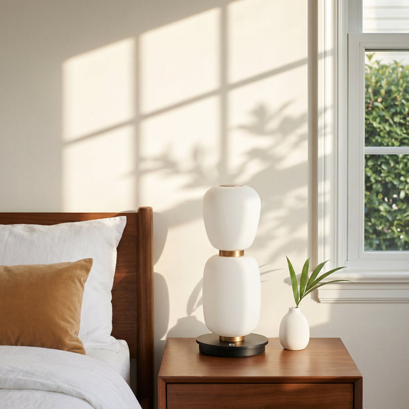Kace Double Stack Table Lamp