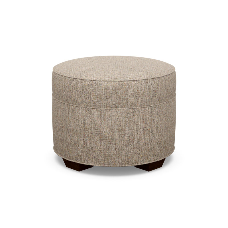 Round Ottoman, 2243-77, Walnut