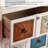 Retro Hand-Painted Solid Wood Accent Chest
