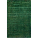 Overdyed One-of-a-Kind 6' 1" X 9' 5" Hand Knotted Area Rug