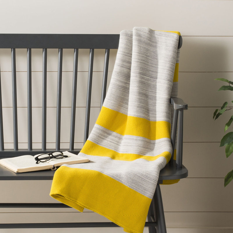 Knitted Throw Blanket