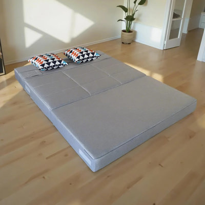 Canapé-lit pliant convertible, canapé-lit en mousse à mémoire de forme haute densité avec coussin moelleux, canapé-lit futon moderne pour salon / dortoir / bureau d'invités / bureau personnel / appartement, taille appartement