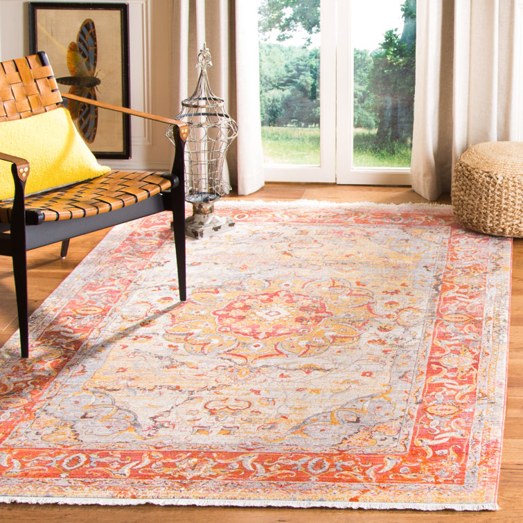 Johnsville Oriental Saffron Area Rug