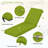 Outdoor Chaise Lounge Cushion – Weather-Resistant, Reversible, Plush Comfort-339010157-339010159