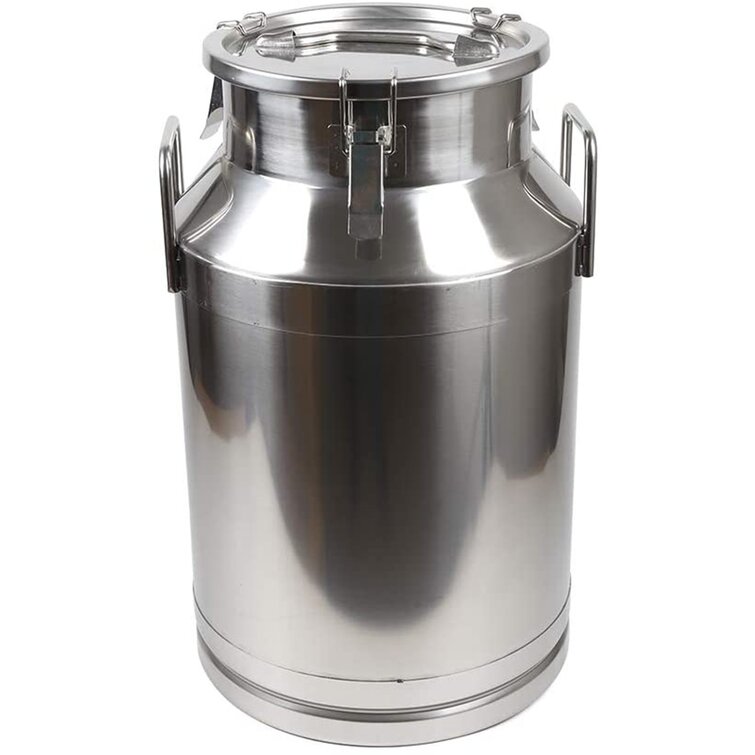 SS Silver Milk Dispenser, For Restaurant, Capacity: 20 Ltr