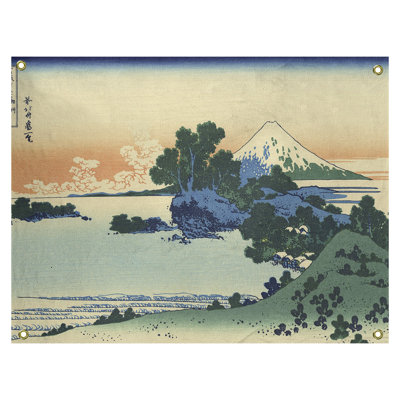 Tapisserie murale de la plage de Sagami à shichiri