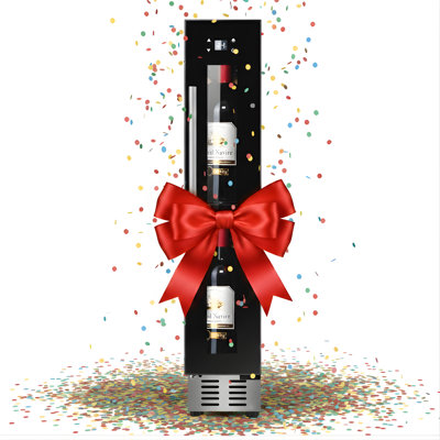 Réfrigérateur à vin à 1 zone Equator 9 bouteilles à DEL 7 couleurs 110V