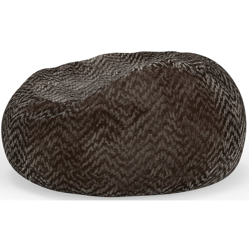 Sac confort Boonville, Polyester brun