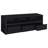 Rutland 3-Drawer TV Stand Media Console Black-1977510450