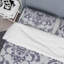 Purple And Grey Damask - Patterned Duvet Cover Set-1777322219