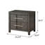 Nightstand, Grey-877946290