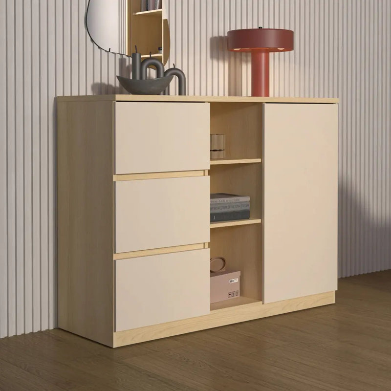120cm W Chest of Drawers, Beige