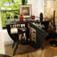 Console en bois massif de style américain