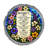 STEPPING STONE - Stained Glass LOOK PROVERBS 31 VERSE STONE GRAY