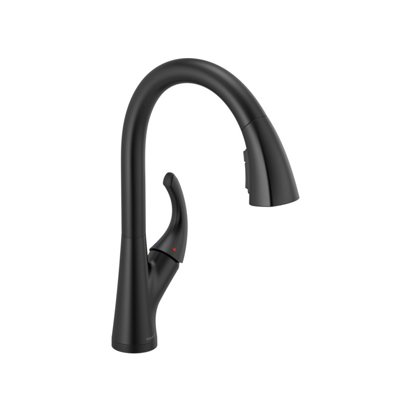 Peerless Parkwood Pull Down Kitchen Faucet, Matte Black