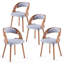 Chaises d'appoint rembourrées avec dossier rembourré-126239168