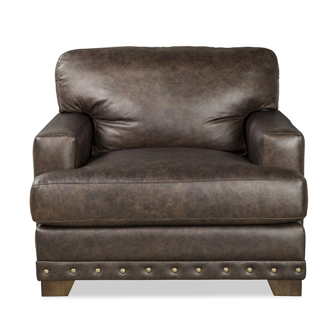 Steel Upholstered Chair And A Half Craftmaster