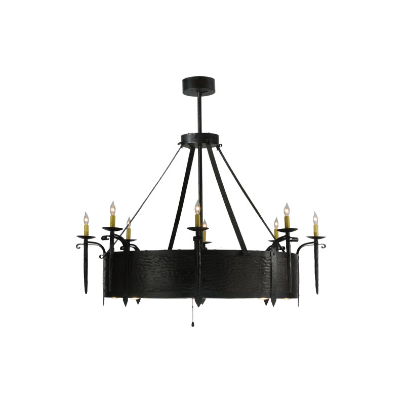 Rustic Lodge 16 - Light Chandelier