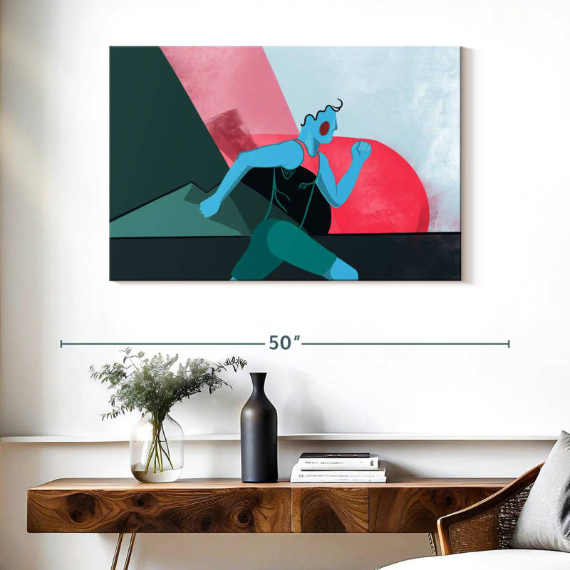 Sireci Running Man Illustration