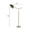 Lampe sur pied arquée 66 "