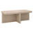 Laguna 45" Wide Rectangular Coffee Table in Alder White-1423418641