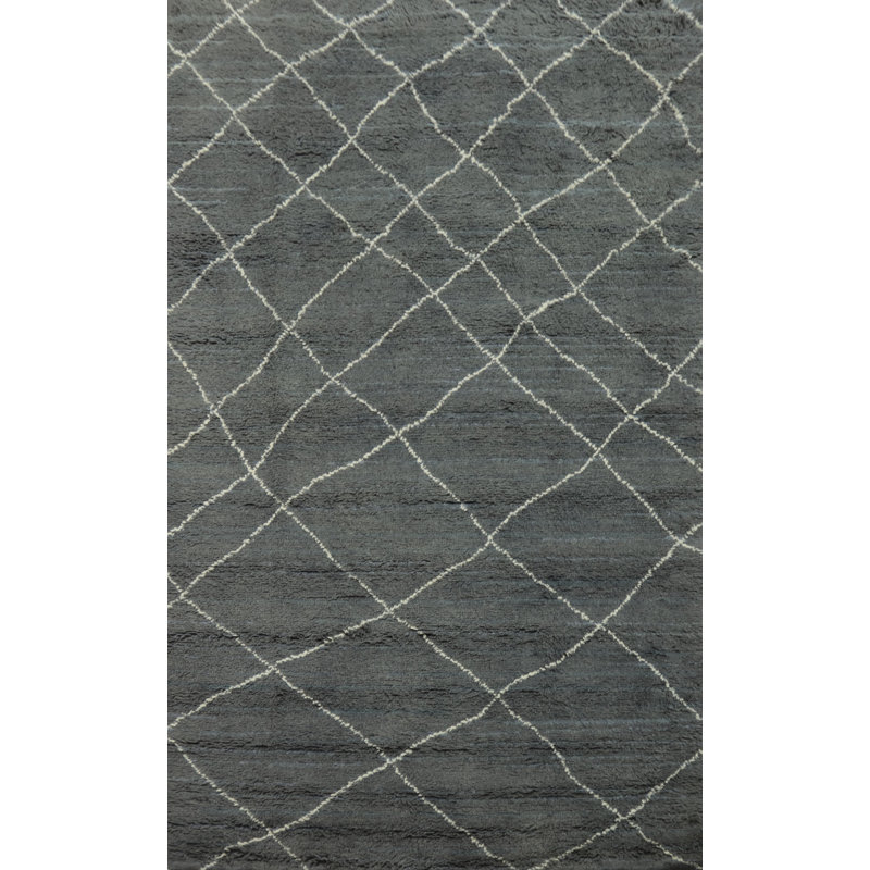 Tapis indien marocain Trellis 6 x 9